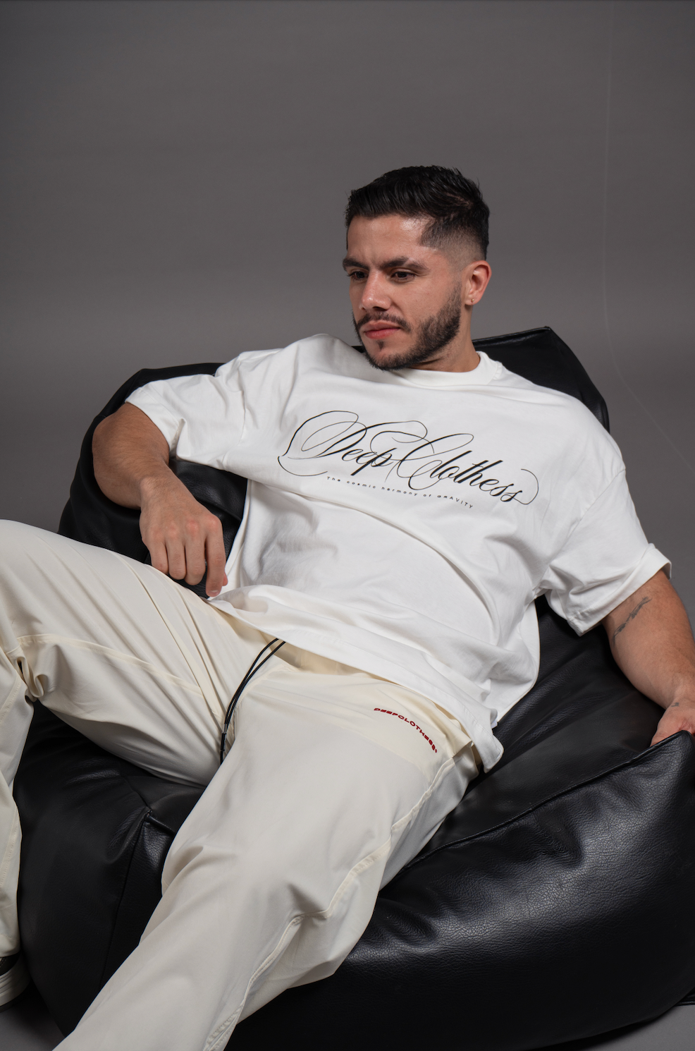 Semi-Oversized Cursive