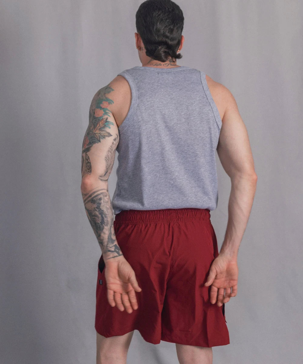 Pantaloneta functional vino