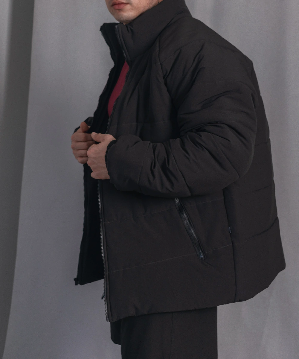 Puffer Jacket Negro