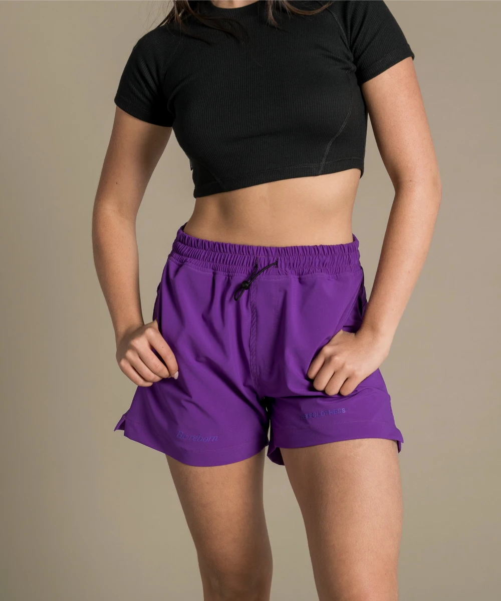 Pantaloneta Fresh Morado para Mujer